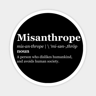 Misanthrope Magnet